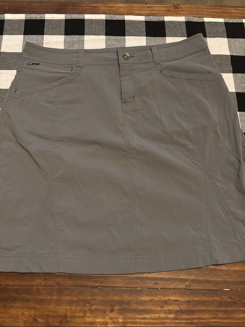 Marmot gray  hiking skirt 10
